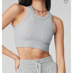 Alo Gray Tank Top